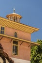 AÃÅ¸a Camii mosque Rhodes old town. Royalty Free Stock Photo